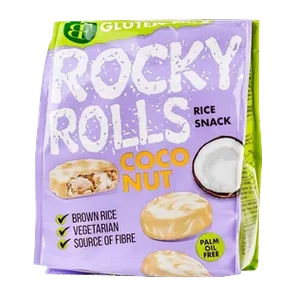 Galete Rocky Rolls Kokos Bf 70g