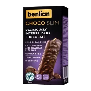 Choco Slim Kakao 5/1 80gr 85% Benlian Food