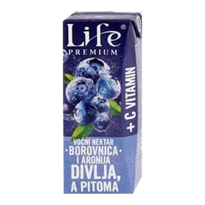 Sok borovn.i aronija Nectar Life 0,2l TP