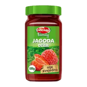Nectar family džem jagoda 600g