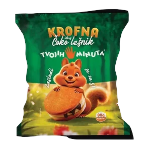 T5M Krofna čoko lešnik 80 g