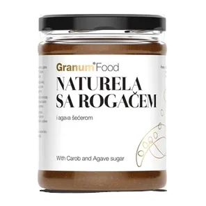 Puter Naturela Sa Rogačom I Agava Šećerom 170gr Granum