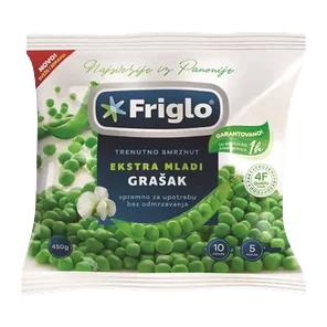 Smrznuti mladi grasak Friglo 450g