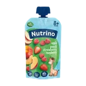 Nutrino Pouch Jabuka, Breskva, Jagoda, Malina 100g