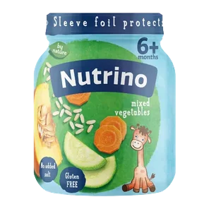 Nutrino kasica mesano povrce 125g