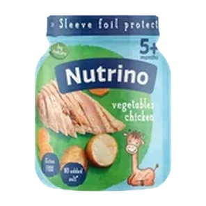 Kasica povrce sa piletinom Nutrino 125g