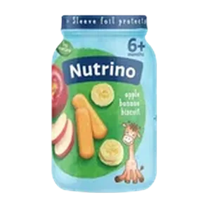 Nutrino Pire Jabuka, Banana, Keks 190g