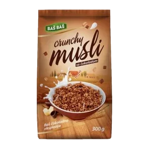 Musli Crunchy Sa Čokoladom Baš Baš 300g