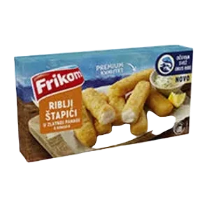 Riblji stapici u zlatnoj panadi 224g