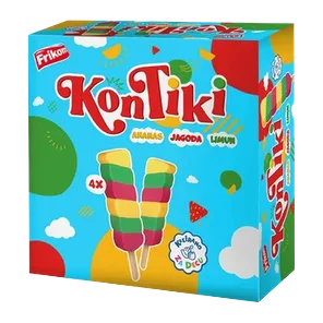 Sladoled Kontiki jagoda multipack 280ml