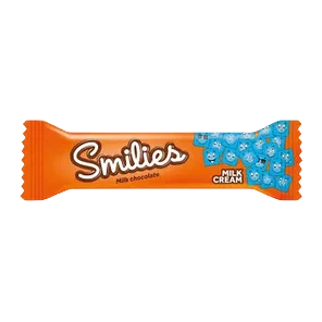Bar Cokolada Smilies Milk Cream&cereals 25g