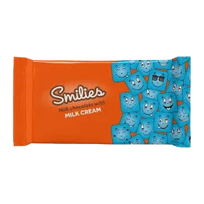Cokolada Smilies Milk Cream&cereals 87g