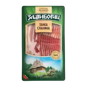 Tanka slanina slajs Zlatiborac 100g