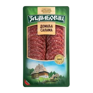 Domaca salama slajs Zlatiborac 100g