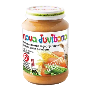 Juvitana kašica povrće,jagnj. 190g