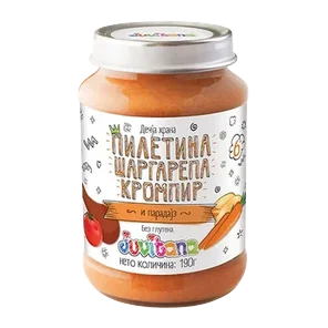 Kasica Piletina&krompir&sargarepa&paradajz Juvitana 190g 6m+ Rdt Swisslion