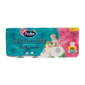 Toalet Papir Boni Perfex Cotton Bebi Puder 10/1 3sl