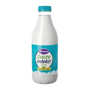 Mleko Sveže 2,8%mm 1l Pvc Milk Hous