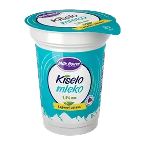 Kiselo Mleko 2.8% Milk House 400g Mlekara Milk House