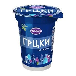 Jogurt Grčki Milk House 400g Čaša