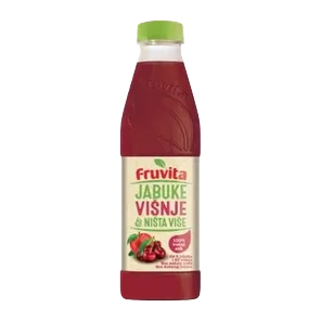 Fruvita jabuke,višnje & ništa više 750 ml