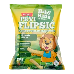 Dečija Hrana Prvi Flipsi Organik 30gr Flory