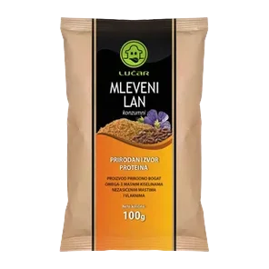 Mleveni Lan 100g Lucar
