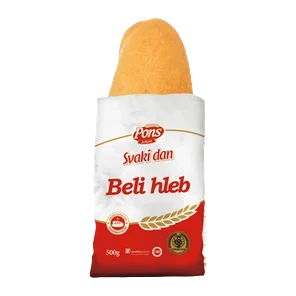 Hleb beli extra Pons Pekara 450g