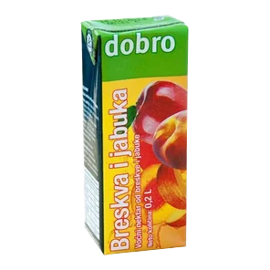 Dobro sok breskva&jabuka 200 ml