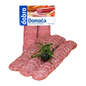 Dobro domaća kobasica slajs 250 g.