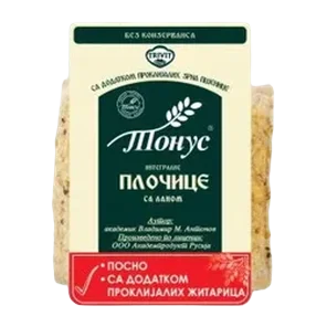 Plocice Beskvasne Sa Lanom Tonus 120g Trivit