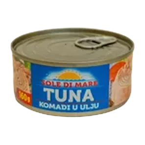 Tunjevina Sole Di Mare Komadi 160g