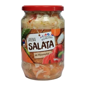Salata Šarena 680gr Dolina Morave