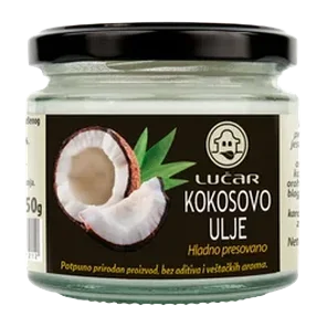 Ulje od kokosa hlad.cedj.neraf.Lucar150g