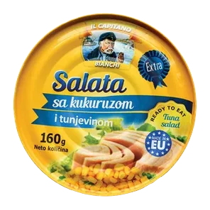 Tunjevina Komadi Sa Kukuruzom 160g Il Capitano