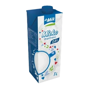 Dr Milk pasterizovano mleko 2.8%Mm 1l