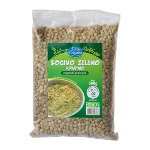 Sočivo Zeleno Krupno Organic Rnf Be