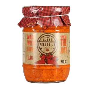 Ajvar domaci ljuti Perustija MPK 560g