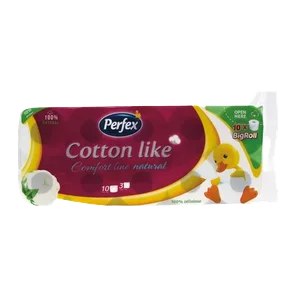 Toalet Papir Boni Perfex Cotton Comfort Line 10/1 3sl