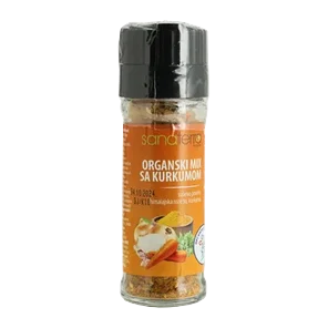 Dodatak Jelima Organski Kurkuma 80gr Sanaterra