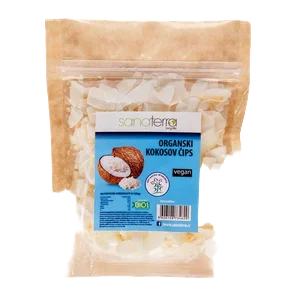 Kokosov Čips Organski 50gr Sanaterra