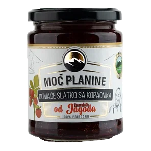 Slatko Domaće Od Šumskih Jagoda 380 Gr Moć Planine