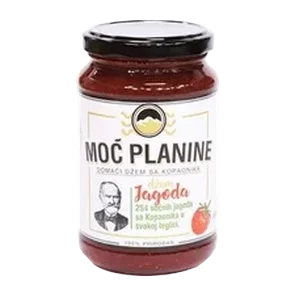 Moć planine džem jagoda 420g