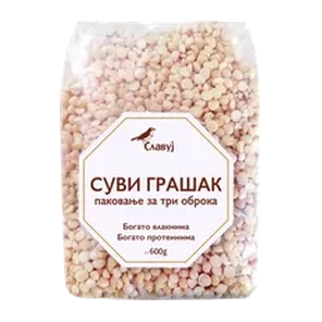 Grašak Suvi 600gr Slavuj