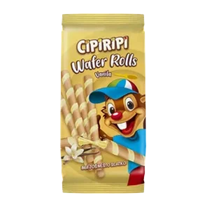 Cipiripi Wafer Rolls Vanilla 150g Silbo