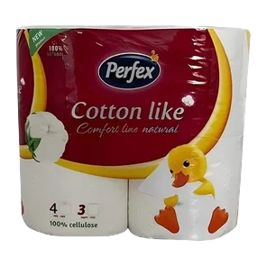 Toalet Papir Boni Perfex Cotton Comfort Line Natural 10/1 3sl