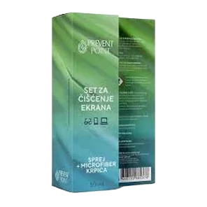 Set Za Čišćenje Ekrana (sprej+mikrofiber Krpica) 50ml Prevent Point