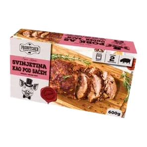 Svinjetina Kao Pod Sačem 600g Pro B