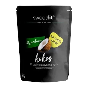 Kaša Proteinska Kokos 80g Sweetfit
