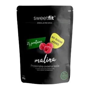 Kaša Proteinska Malina 80g Sweetfit